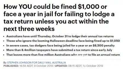 注意！在澳洲，忘记做这个，就会面临严重惩罚甚至入狱一年……
